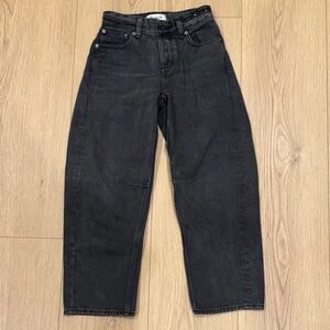Madewell Darted Barrel Leg Jeans
